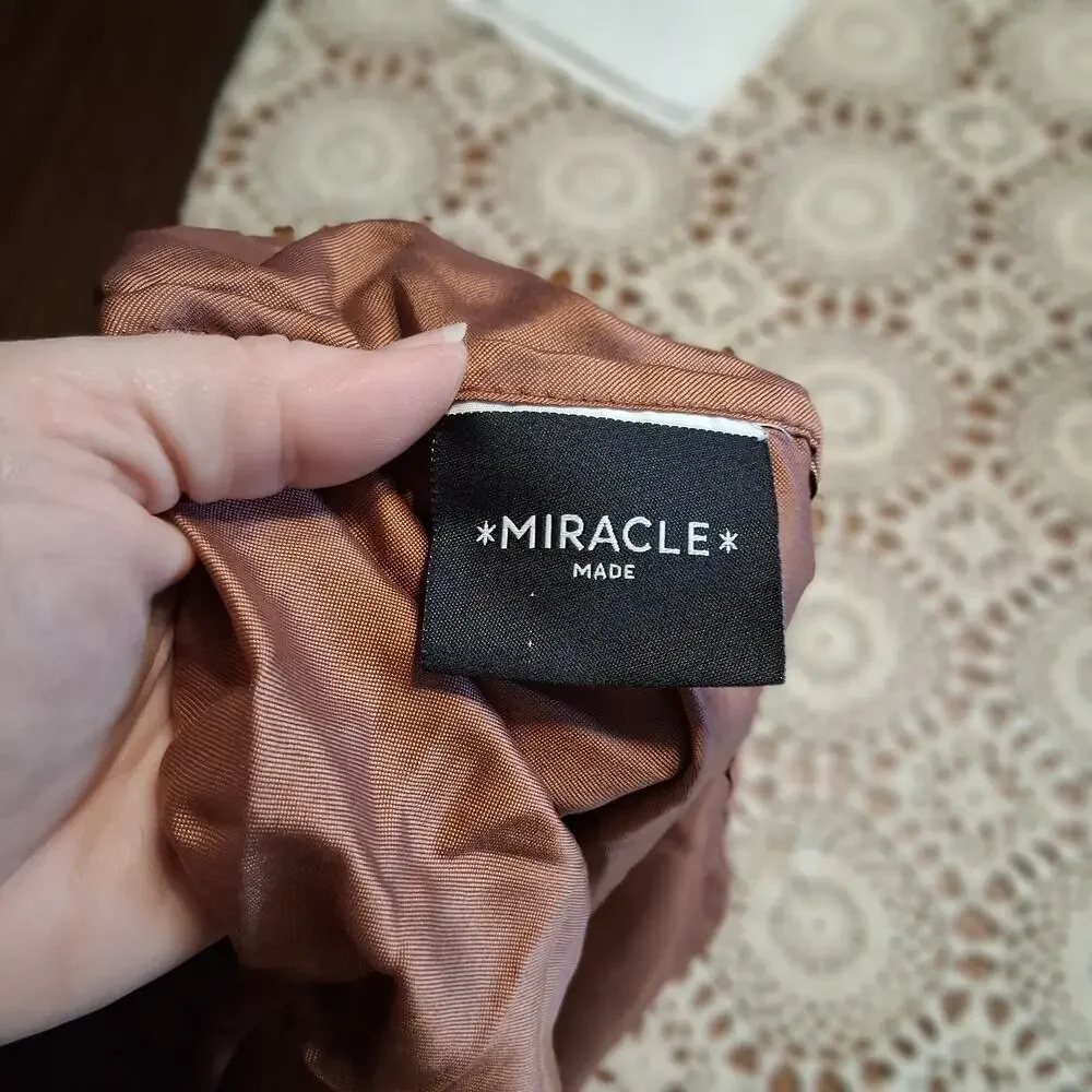 Miracle Made sheets King size Lyocell blend fitted flat rust orange brown